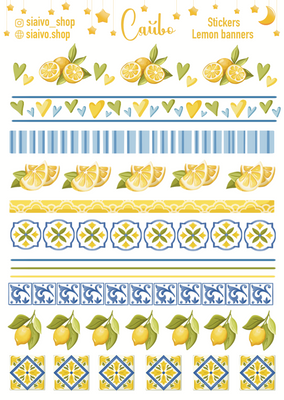 Lemon banners 20294 фото