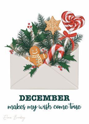 Листівка "Christmas envelope" 10056 фото