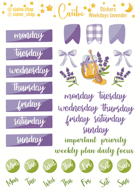Weekdays Lavender 20153 фото