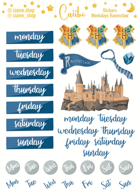 Weekdays Ravenclaw 20121 фото