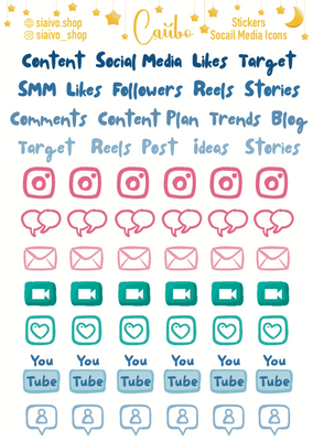 Social Media Icons 20131 фото